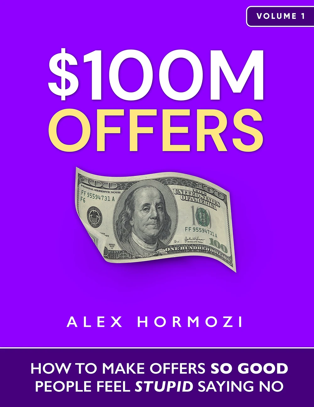 Okładka: $100M Offers — Alex Hormozi