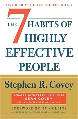 Okładka: The 7 Habits of Highly Effective People — Stephen R. Covey