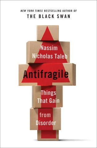 Okładka: Antifragile — Nassim Nicholas Taleb