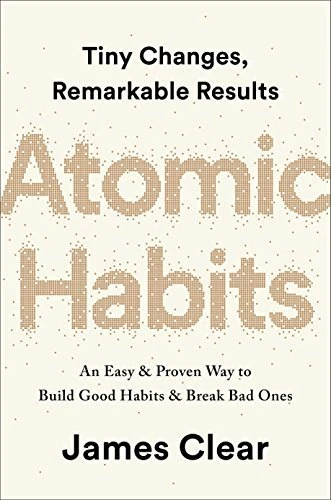 Okładka: Atomic Habits — James Clear