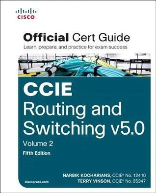 Okładka: CCIE Routing and Switching v5.0 Official Cert Guide, Volume 2 — Narbik Kocharians