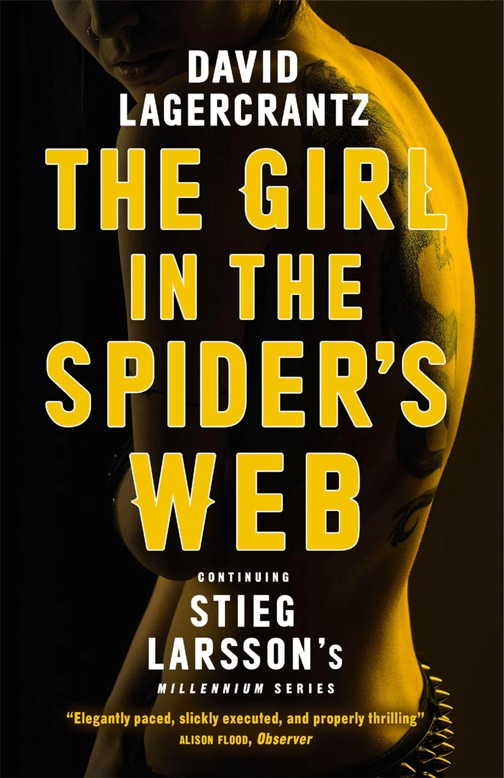Okładka: The Girl in the Spider's Web — David Lagercrantz