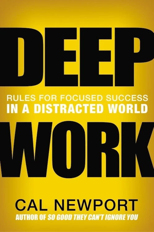 Okładka: Deep Work — Cal Newport