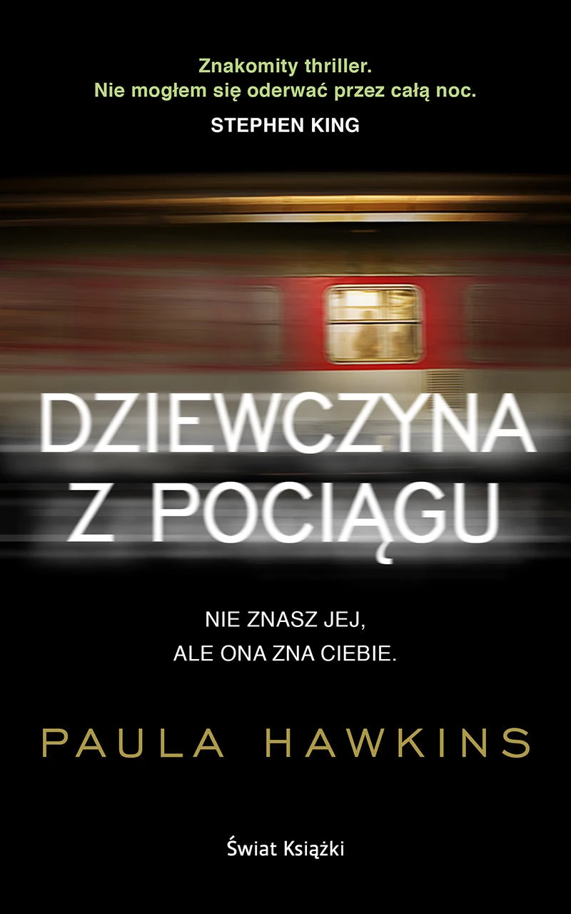 Okładka: Dziewczyna z pociągu — Paula Hawkins