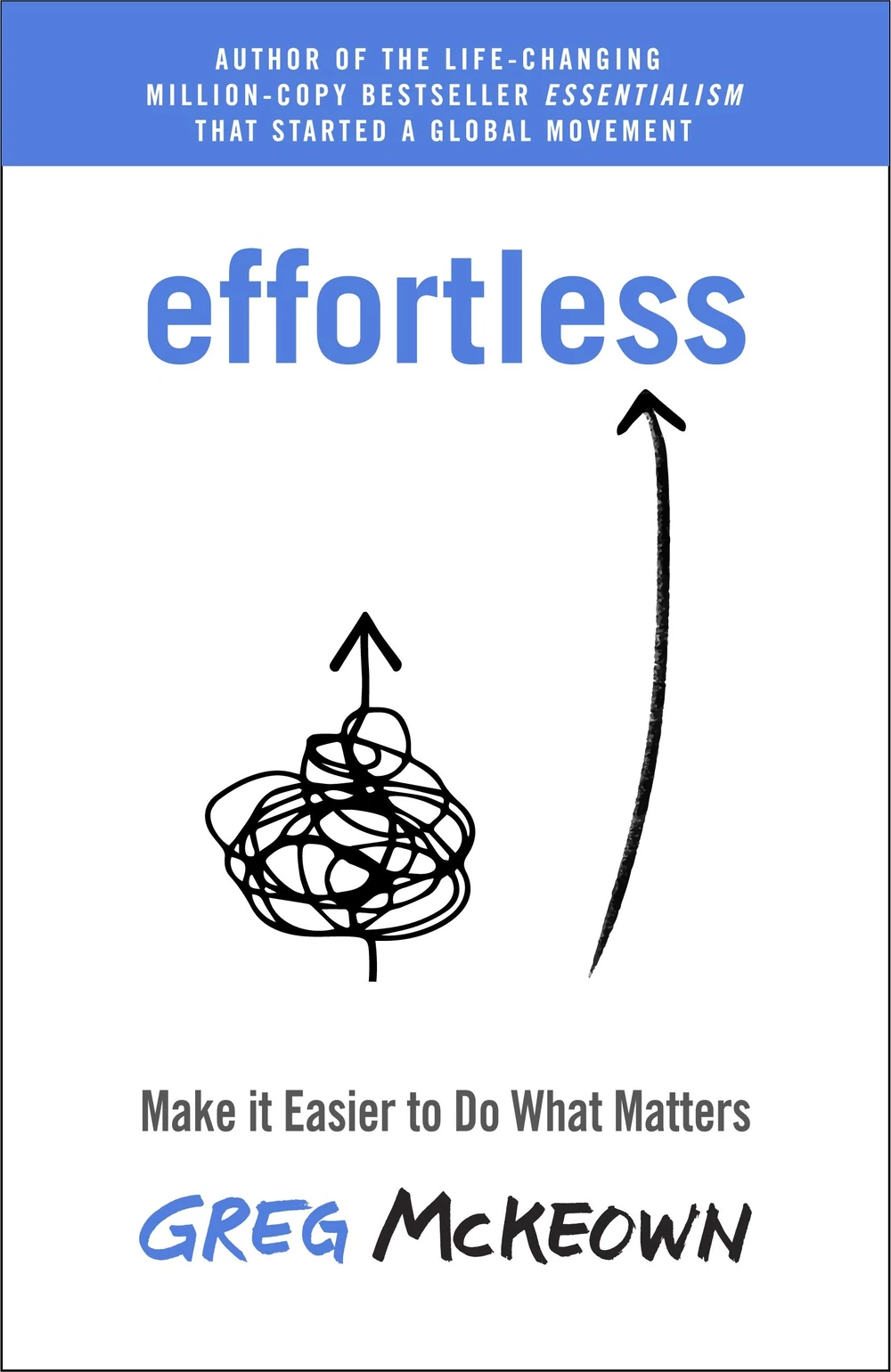 Okładka: Effortless — Greg McKeown