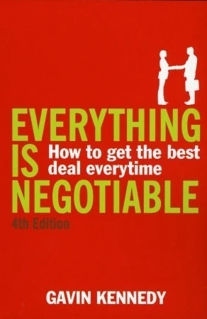 Okładka: Everything is Negotiable — Gavin Kennedy