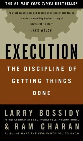Okładka: Execution — Larry Bossidy