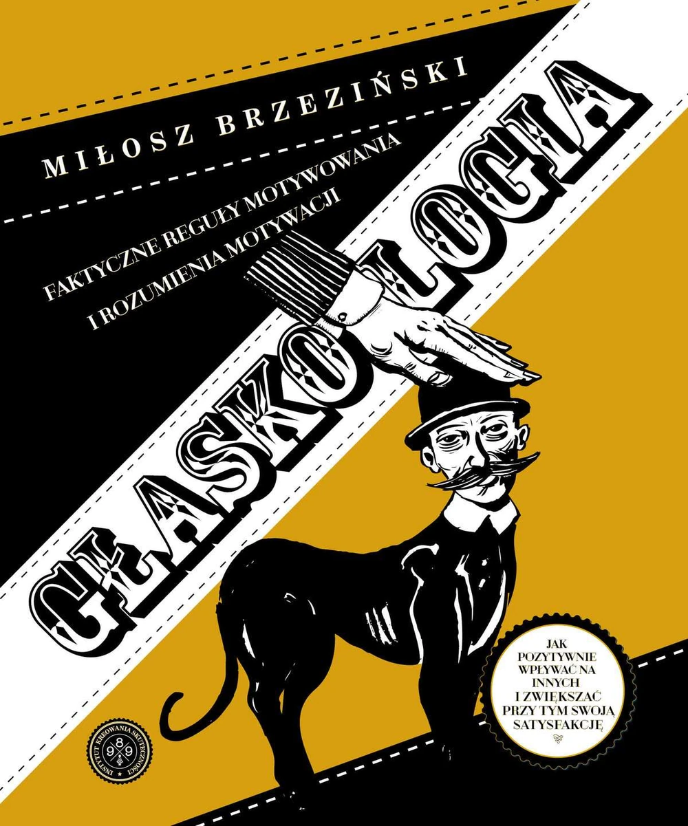 Okładka: Głaskologia — Miłosz Brzeziński