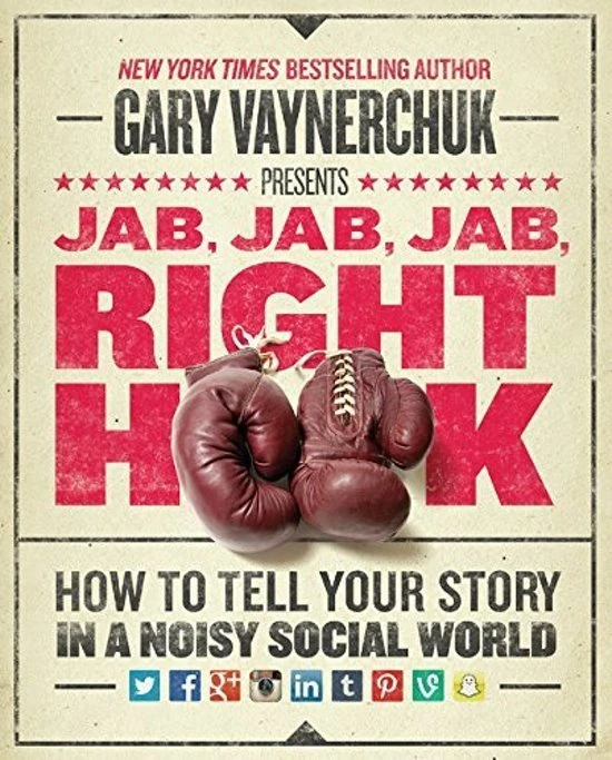 Okładka: Jab, Jab, Jab, Right Hook — Gary Vaynerchuk