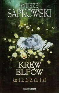 Okładka: Krew elfów — Andrzej Sapkowski