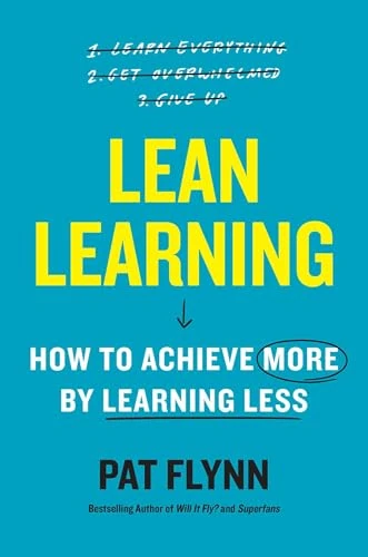 Okładka: Lean Learning — Pat Flynn