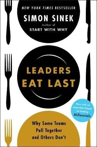 Okładka: Leaders Eat Last — Simon Sinek