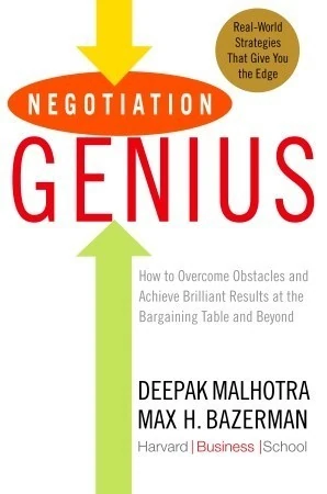 Okładka: Negotiation Genius — Deepak Malhotra