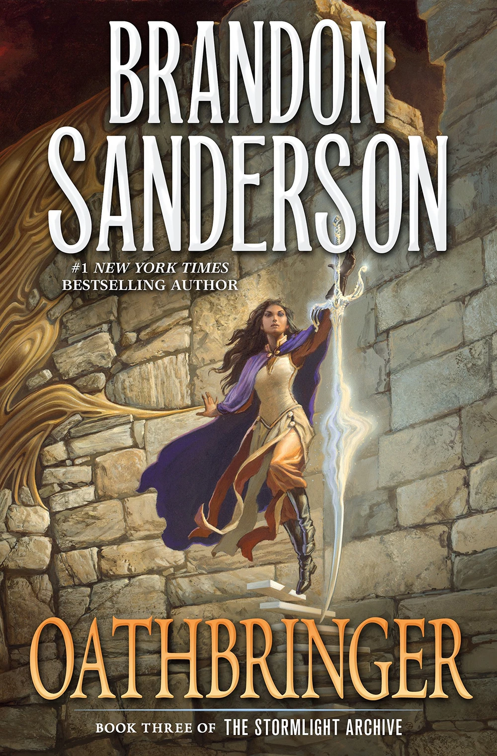 Okładka: Oathbringer — Brandon Sanderson