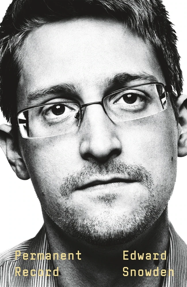 Okładka: Permanent Record — Edward Snowden
