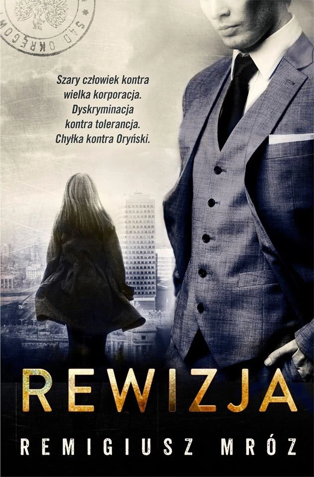 Okładka: Rewizja — Remigiusz Mróz
