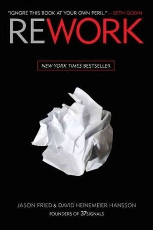 Okładka: Rework — Jason Fried