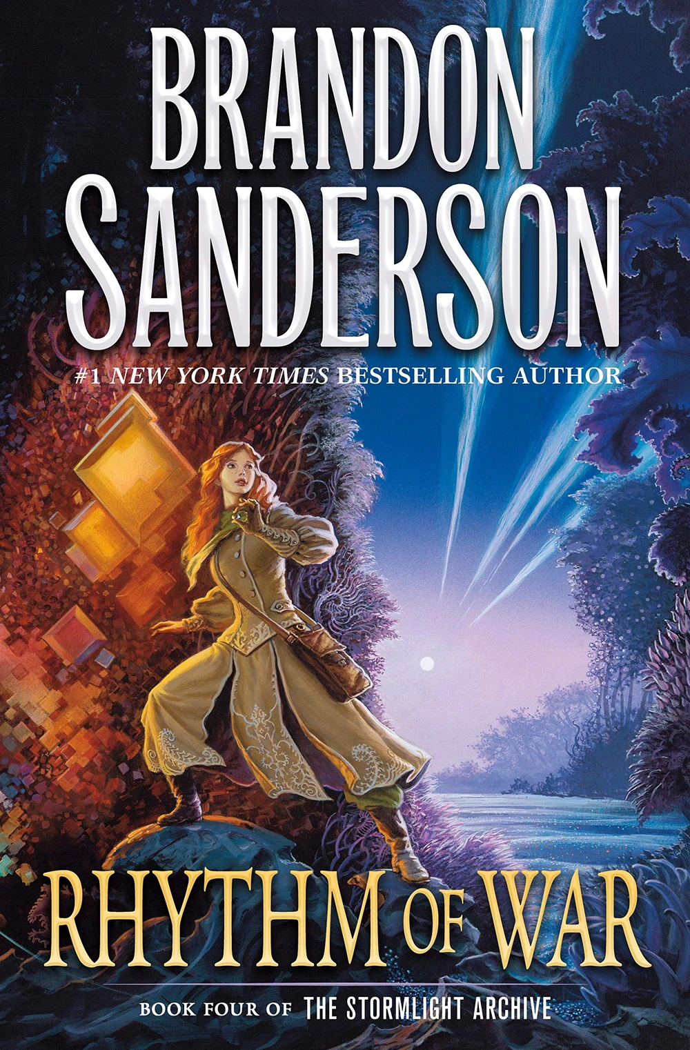 Okładka: Rhythm of War — Brandon Sanderson