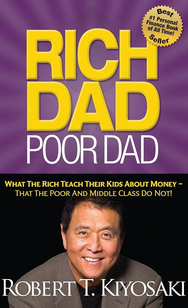 Okładka: Rich Dad Poor Dad — Robert T. Kiyosaki