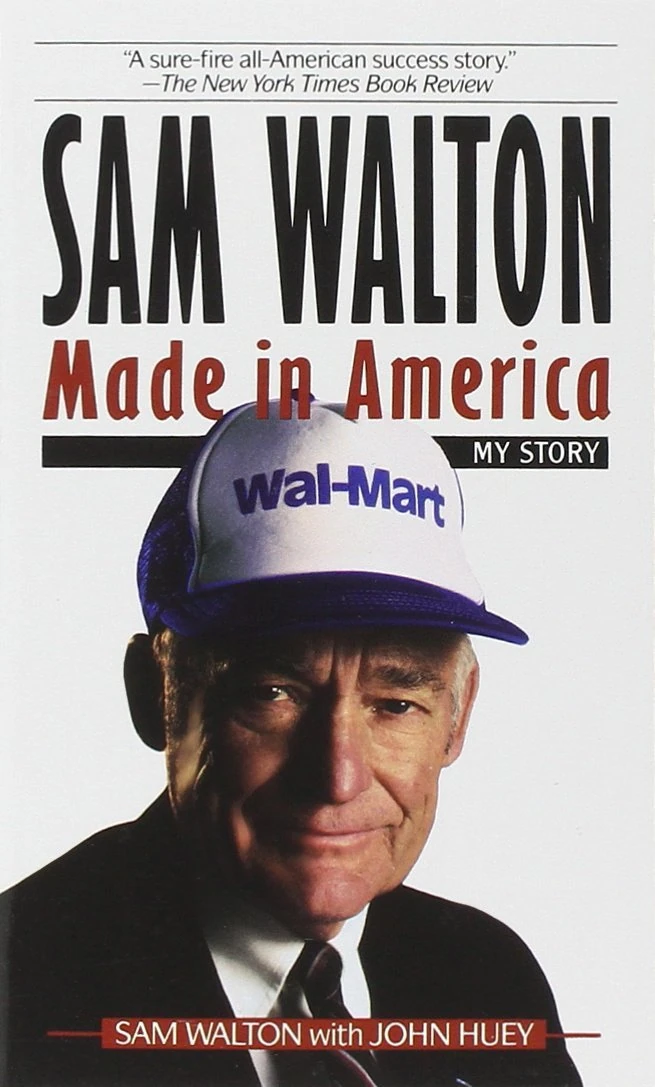Okładka: Sam Walton, Made in America — Sam Walton