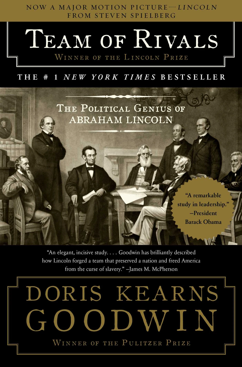 Okładka: Team of Rivals — Doris Kearns Goodwin