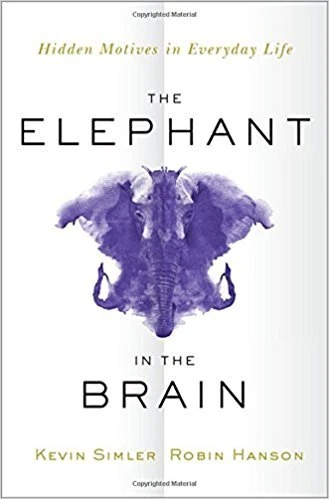 Okładka: The Elephant in the Brain — Kevin Simler