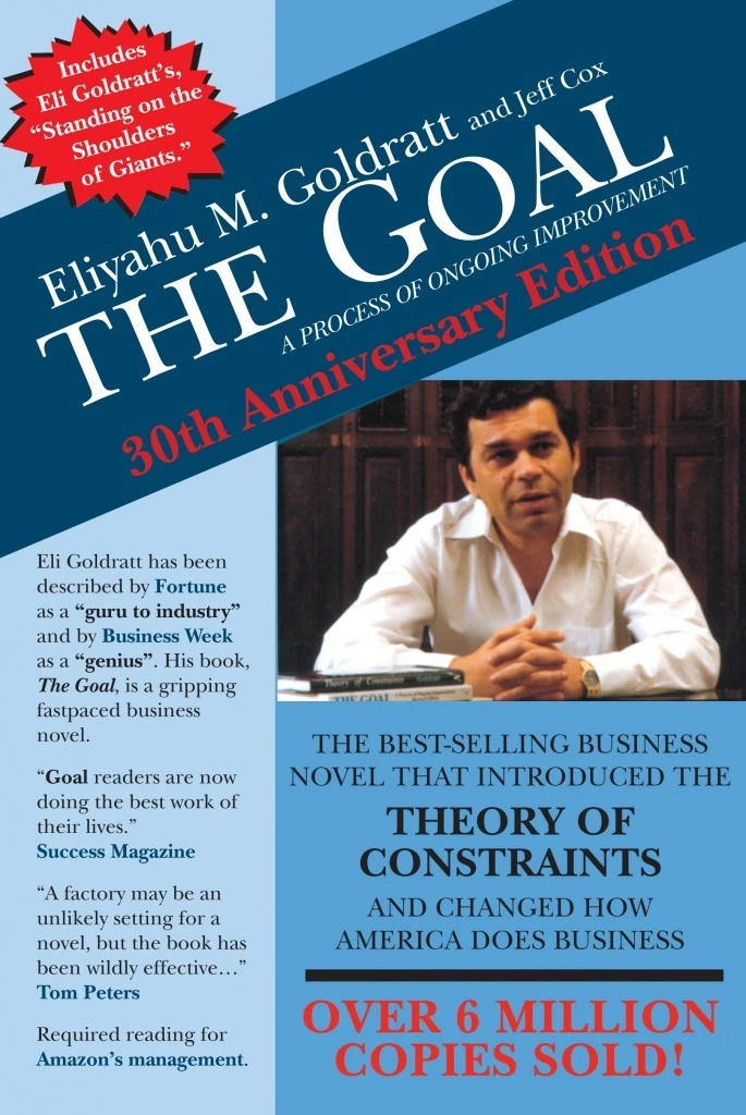 Okładka: The Goal — Eliyahu M. Goldratt