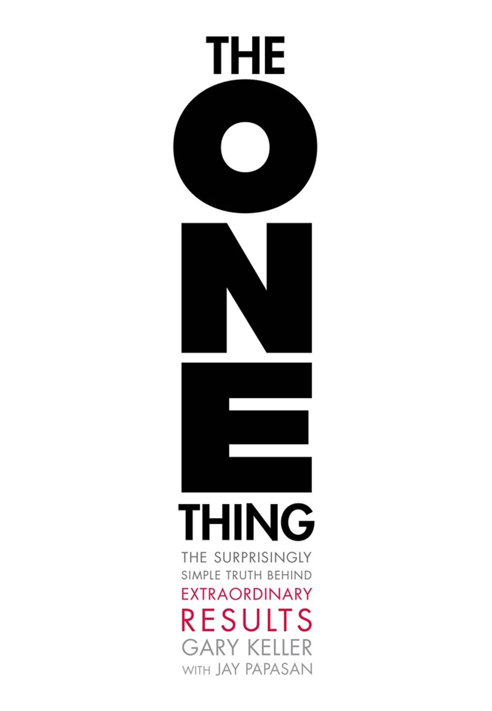 Okładka: The One Thing — Gary Keller