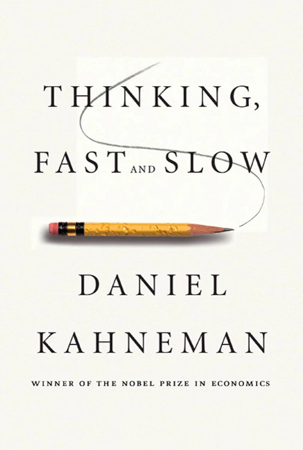Okładka: Thinking, Fast and Slow — Daniel Kahneman