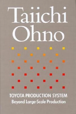 Okładka: Toyota Production System — Taiichi Ohno