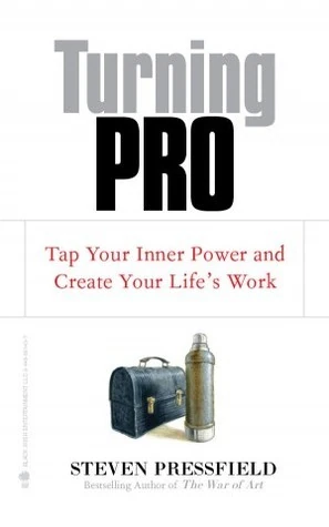 Okładka: Turning Pro — Steven Pressfield