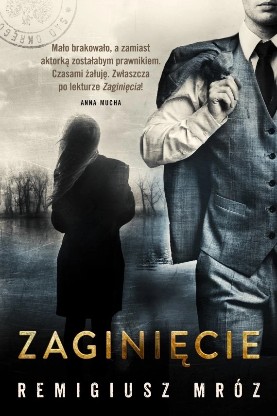 Okładka: Zaginięcie — Remigiusz Mróz