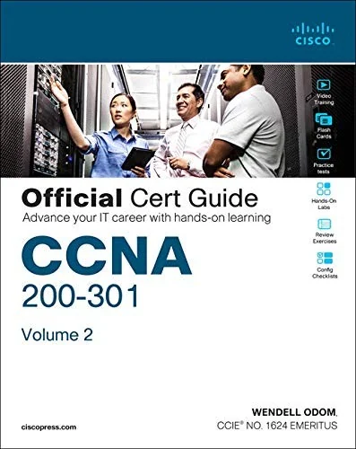 Okładka: CCNA 200-301 Official Cert Guide, Volume 2