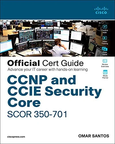 Okładka: CCNP and CCIE Security Core SCOR 350-701 Official Cert Guide