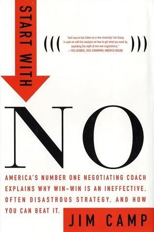 Okładka: Start with NO...The Negotiating Tools that the Pros Don't Want You to Know