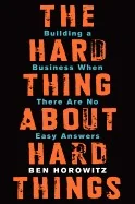 Okładka: The Hard Thing About Hard Things