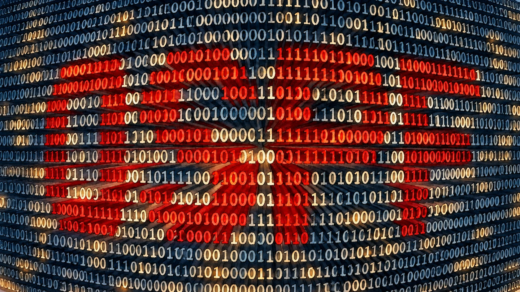 Ilustracja tuszem i akwarelą na podstawie oryginalnej okładki: Maszyna stanowa OSPF